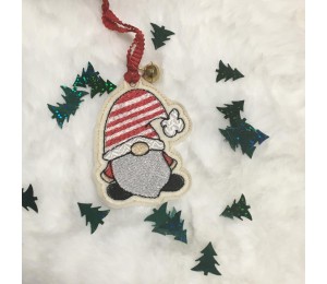 Stickdatei - Anhänger Weihnachtswichtel